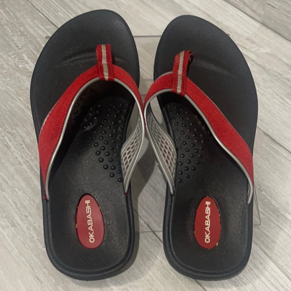 Okabashi Flip Flops Like New Water Shoes
